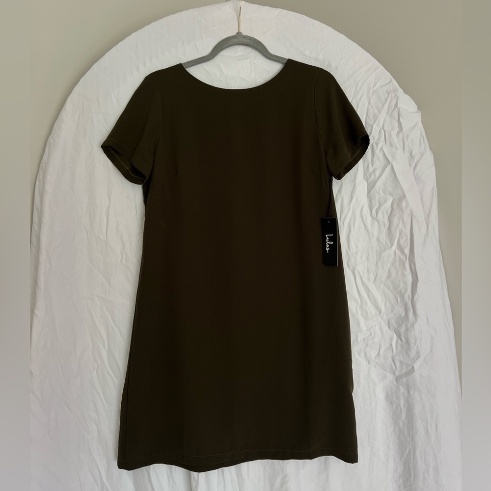 Lulu’s Green Shortsleeve Dress